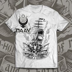 YO-HO-HO! And a Bottle of Rum - Pirate T-shirt for men