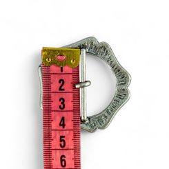 Belt Buckle, England, XVI. century antique brass