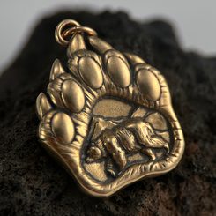 BERSERKER, Bear, bronze bracelet