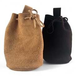 LEATHER POUCH, large, XL