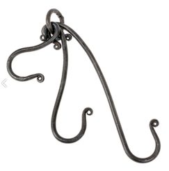 Set of kettle hooks - forged, adjustable