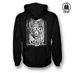 FENRIR - sweat à capuche, sweat à capuche zippé