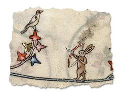 Medieval pin Lepus Armatus