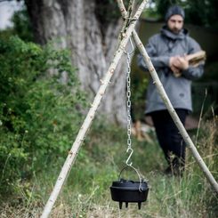 Tripod Lashing (Set with Hooks and Chain) Petromax