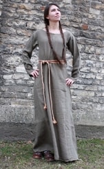 Frauenkleid - Wikinger, frühes Mittelalter