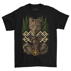 WOLF WARRIOR - T-shirt, Coloré