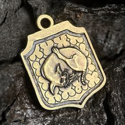 Kingdom Come: Deliverance 2, Knight, zinc alloy keychain