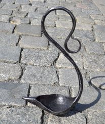 MITTELALTERLICHE BERG-ÖLLAMPE, Nachbildung aus Kutná Hora