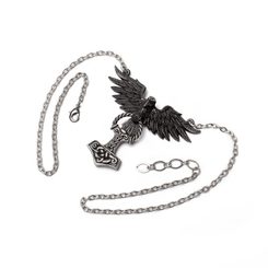 Hrafnhamerr, Viking necklace by Alchemy England