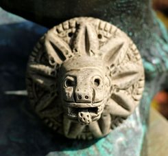 AZTEC FUNERAL MASK