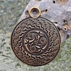 LUNICA, Slavic Amulet, tin