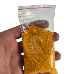 Preciosa seed beads, dark green 10 / 0