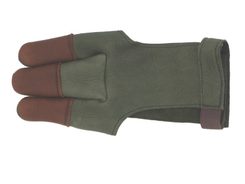 Bogenschießhandschuh, Hirsch, grün