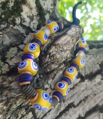 Viking Beard Ring, deer antler
