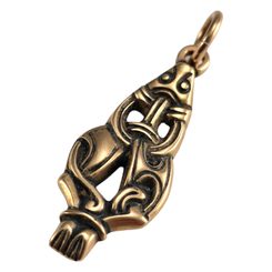 WEALTH - Viking rune ring, bronze