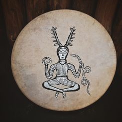 Shaman Frame Drum - Cernunnos, Celtic