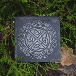 CELT SLATE COASTER