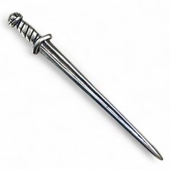 VIKING SWORD, sterling silver pendant