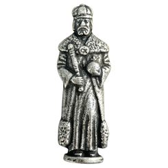 KING, figurine, zinc
