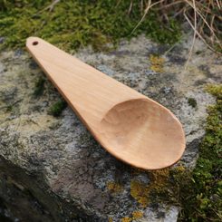 Carved SPOON, Bushcraft spoon