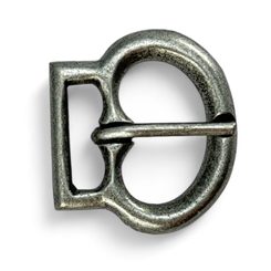 HISTORICAL BUCKLE IV, colour antique silver