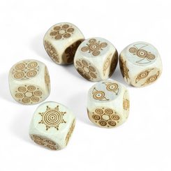 ALEA GOTHICA, dice, 6 pieces