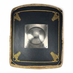 Gladiator shield, painted for reenactment
