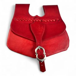 Medieval Leather Bag 13th - 15th Century