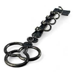 MEDIEVAL KEY, forged towel rack