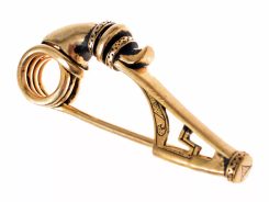 Fermoir celtique en bronze, La Tène