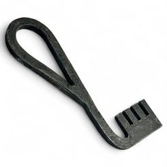 Viking forged key, replica