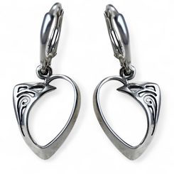 ROWAN, celtiques d'oreilles en argent