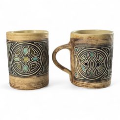 Mug celtique en céramique