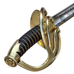 Bouffon cosaque, sabre