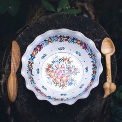 BOWL Oppidum Stradonice, Bohemia, Celtic graphite pottery, replica