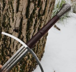 Dague renaissance de combat avec anneau de garde.