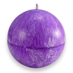 Candle, ball 8 mm, purple