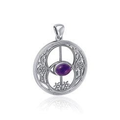 CHALICE WELL, silver pendant