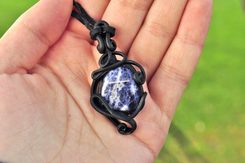 SODALITE BRACELET - three stones