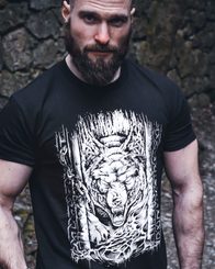 FENRIR men's T-shirt  B&W