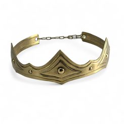 CARLA, Ladies crown, brass