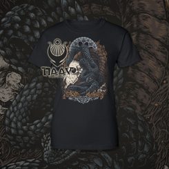 RAM SKULL, t-shirt pour dames, coloré