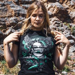 MEDUSA, antique Talisman, silver