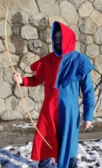 Welsh bowman, costume