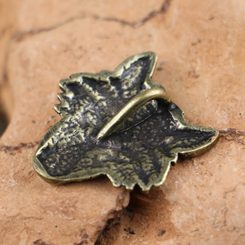 Collier tressé de loup viking