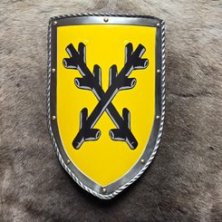 Lords of Lipé - Coat of Arms, medieval shield - metal