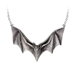 Descending Darkness, bat, necklace, Alchemy England