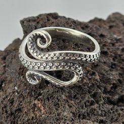 CTHULHU silver ring Ag 925/1000