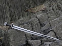 BORG, etched Viking Sword