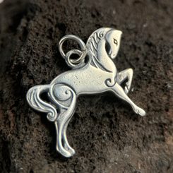 CELTIC HORSE amulet bronze